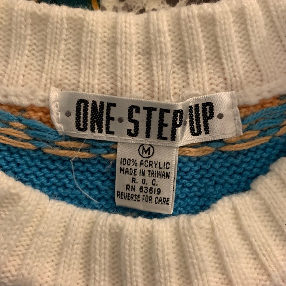 Vintage sweater with ducks size medium - Picture 3 of 5